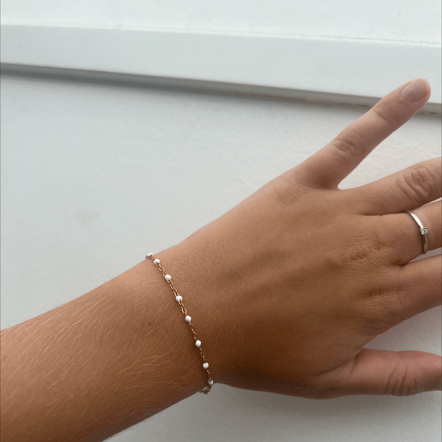 Bracelet blanc